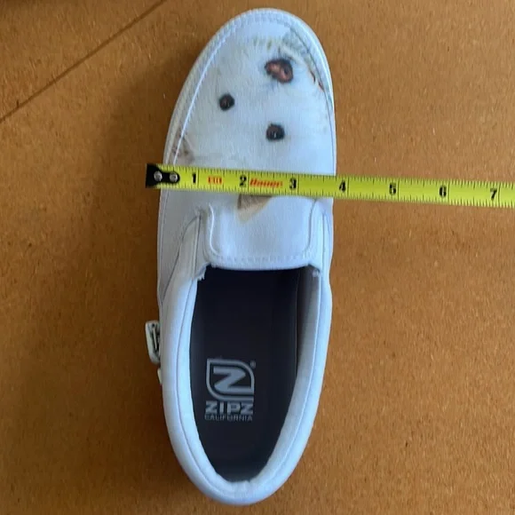 NWT Westie Dog Art Zip Slip On Shoes Sz 7.5 - Picture 10 of 10